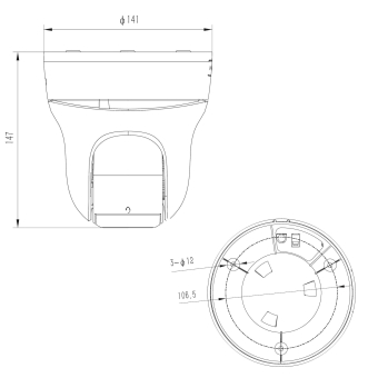 Grothe 2MPX IP PTZ-Kamera    VK 1099/391 
