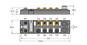 Turck Komp. PROFIsafe TBPN-L1-FDIO1-2IOL 