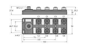 Turck I/O-Hub f.Anbindung  TBIL-M1-16DXP 