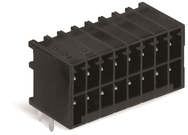 WAGO 713-1424 THT-Stiftleiste,2-reihig, 