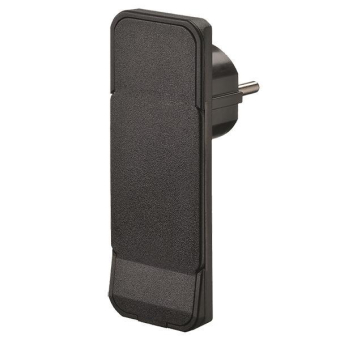 Bachmann Schutzkontaktstecker sw 933.001 