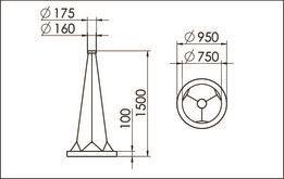 RIDI STORA-LK-I-LED D950/830  SPC0620050 