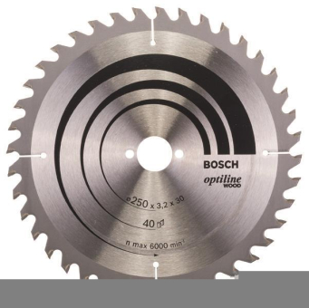 Bosch Kreissägeblatt Optiline 2608640670 