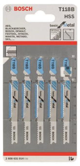 Bosch Stichsägeblatt Metall   2608631014 