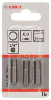 Bosch 3Schrauberbit           2607001728 