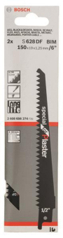 Bosch 2Säbelsägeblatt S 628   2608656274 