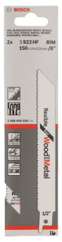 Bosch 2Säbelsägeblatt S 922   2608656039 