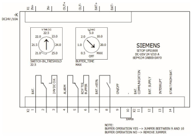 Siemens 6EP41343AB000AY0 SITOP UPS1600 