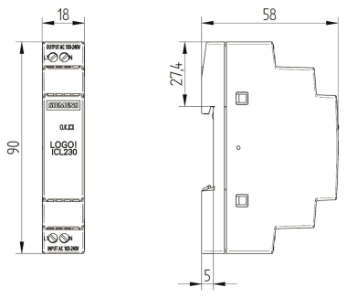 Siemens LOGO! ICL230  6EP4683-6LB00-0AY0 