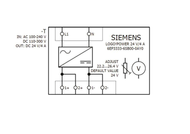 Siemens 6EP33336SB000AY0 LOGO!POWER 24V 