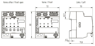 Siemens 6EP19612BA61 Selektivitätsmodul 