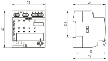 Siemens 6EP19612BA51 Selektivitätsmodul 