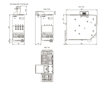 SIEM SITOP CNX8600 4x 6EP4437-8XB00-0CY0 