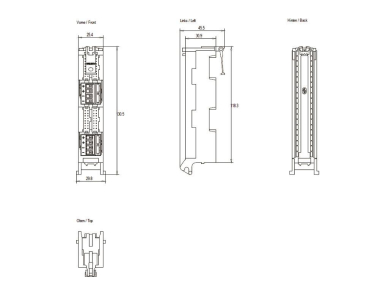 Siemens 6ES79215AH200AA0 Frontsteckmodul 