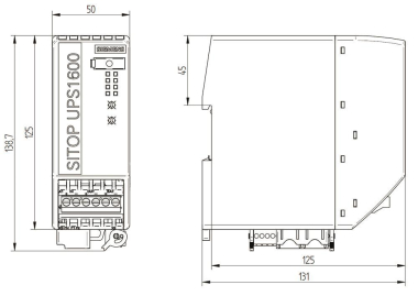 Siemens 6EP41363AB002AY0 SITOP UPS1600 