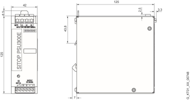 SIEM Sitop PSU300E 24 V/5  6EP1433-0AA00 