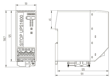 Siemens 6EP41343AB002AY0 SITOP UPS1600 