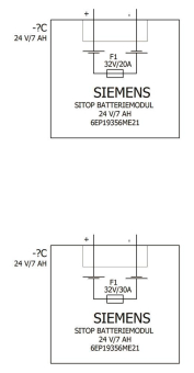 Siemens 6EP19356ME21 SITOP Akku-Modul 