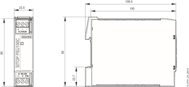 Siemens 6EP13315BA00 SITOP PSU100C 24V 
