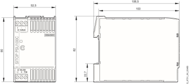 Siemens 6EP13225BA10 SITOP PSU100C 12V/ 