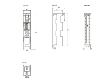 Siemens Frontsteck-   6ES7921-5AJ00-0AA0 