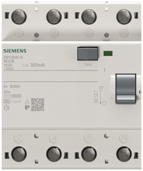Siemens FI-Schutzschalter      5SV3645-6 