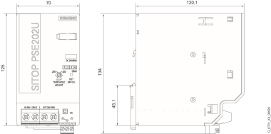 Siemens 6EP19613BA21 SITOP PSE202U 