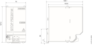 Siemens 6EP19613BA01 SITOP modular 