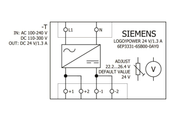 Siemens 6EP33316SB000AY0 LOGO!POWER 24V 