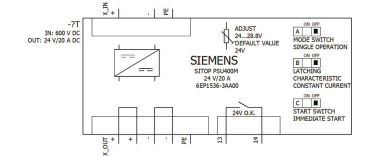 Siemens 6EP15363AA00 SITOP PSU400M 20A 