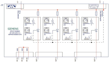 SIEM SITOP CNX8600 4x 6EP4436-8XB00-0CY0 
