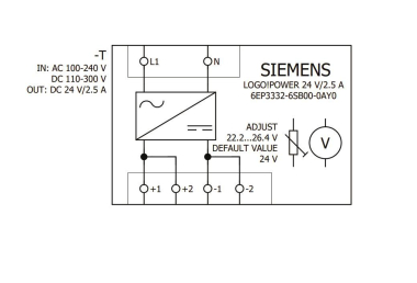 Siemens 6EP33326SB000AY0 LOGO!POWER 24V 
