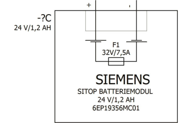 Siemens 6EP19356MC01 SITOP Akku-Modul 