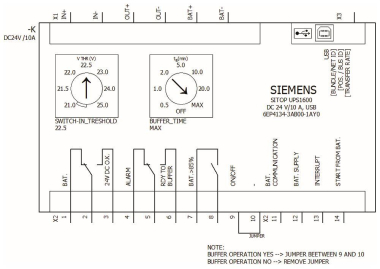 Siemens 6EP41343AB001AY0 SITOP UPS1600 