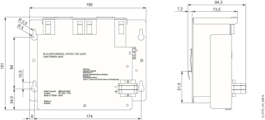 Siemens 6EP19356MD11 SITOP Akku-Modul 