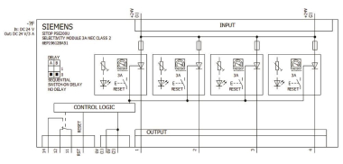 Siemens 6EP19612BA51 Selektivitätsmodul 