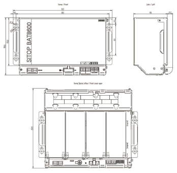 Siemens Batteriemodul 6EP4145-8GB00-0XY0 