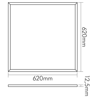 NOBIL LED Panel    LED Panel Flat Q2 RGB 
