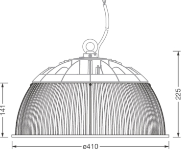 SITECO Refraktor f.Highbay 42  59HP91001 