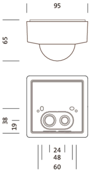 Siteco Licross Sensor       59US1HXSPC1A 