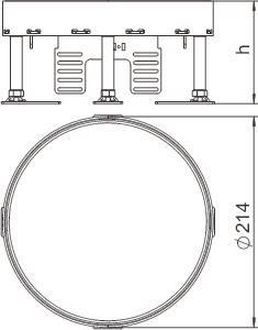 OBO RKR2 4V 25 Runde Kassette blind 