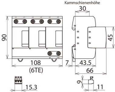 DEHN Kombi-Ableiter               951305 