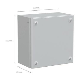 GS flache Gehäuse 200 X 200 NSYSBM202012 