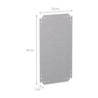 GS Montageplatte Mikroperf.      NSYMF53 