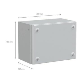 GS flache Gehäuse 150 X 200 NSYSBM152012 
