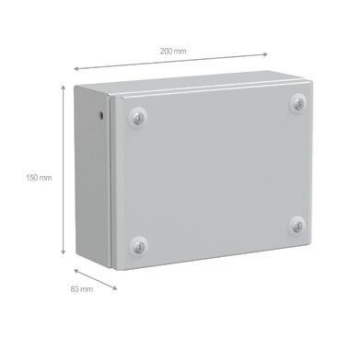 GS flache Gehäuse 150 X 200  NSYSBM15208 