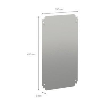 Schneider Einfache Montageplatte NSYMM53 