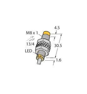 Turck Induktiver Sensor,    NI3-M08-AN6X 