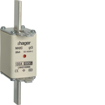 Hager Sicherungseinsatz NH2C   LNH2100M6 
