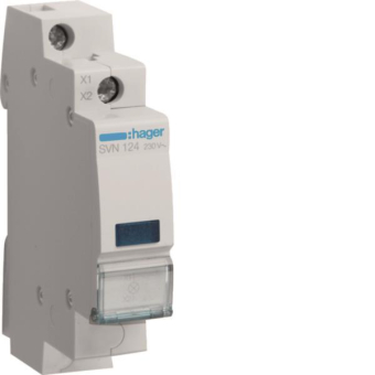 Hager LED Leuchtmelder blau       SVN124 